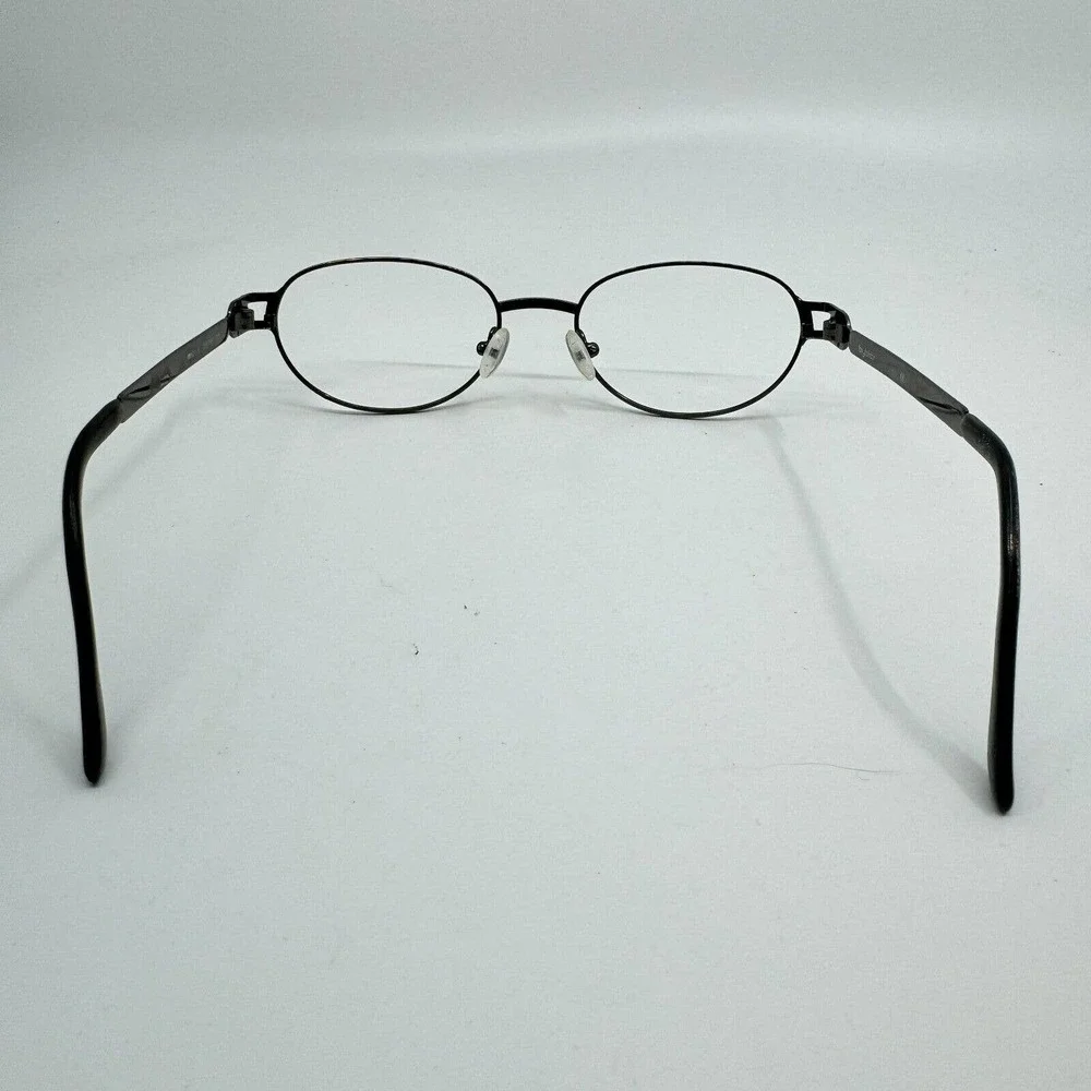 Vintage Byblos‎ b620- S Black Oval SunglassesFrames only 3121/36 135 H10078